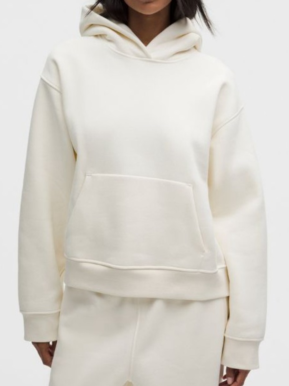 Lululemon Steady State SuperLoft Hoodie Cream XS NWT